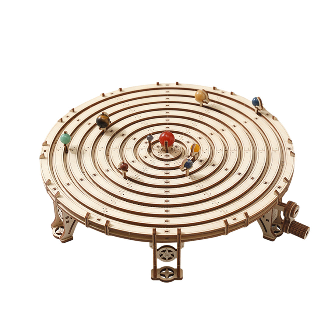 Mechanical Orrery Solar System 3D Wooden Kit