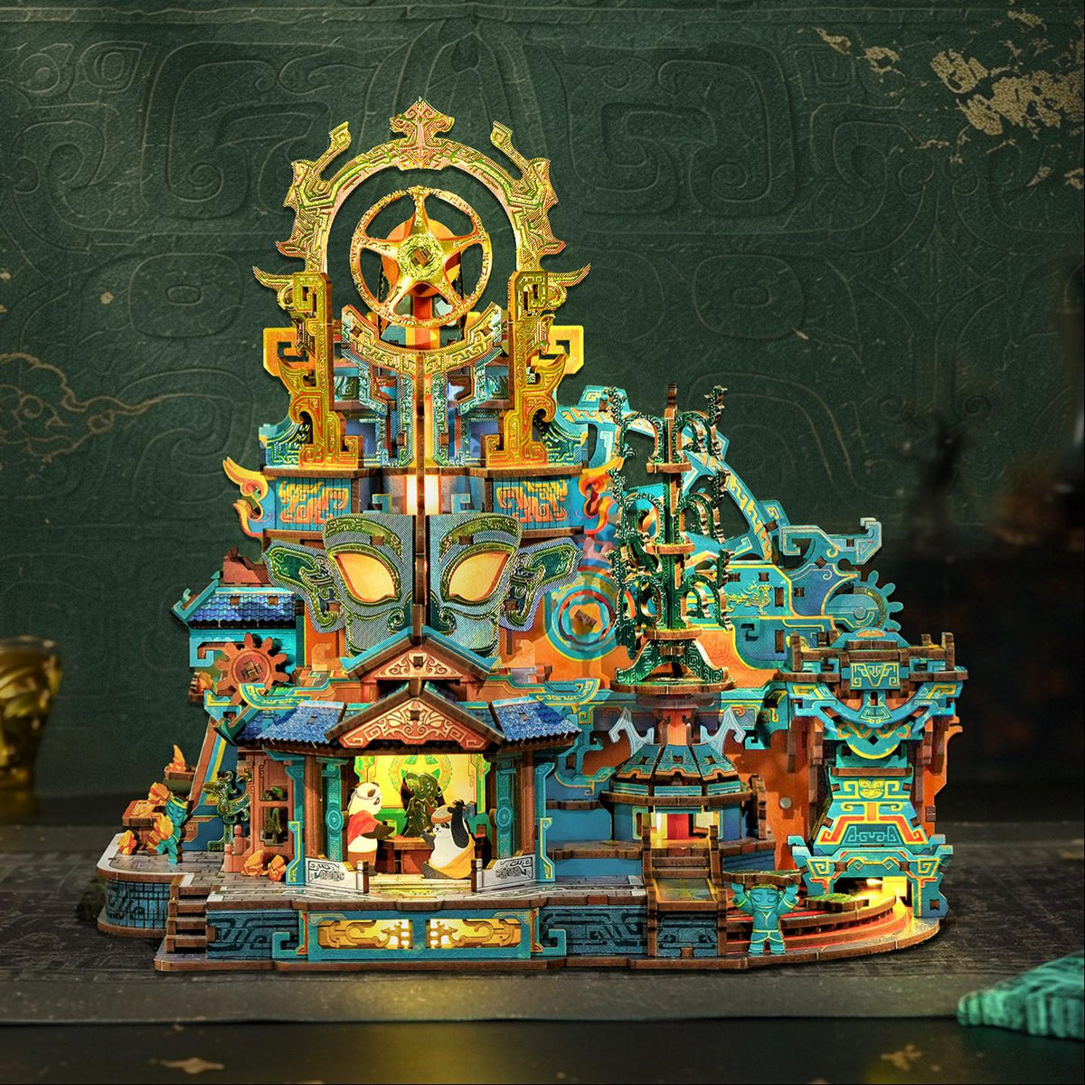 Bronze Workshop 3D Wooden Puzzle
