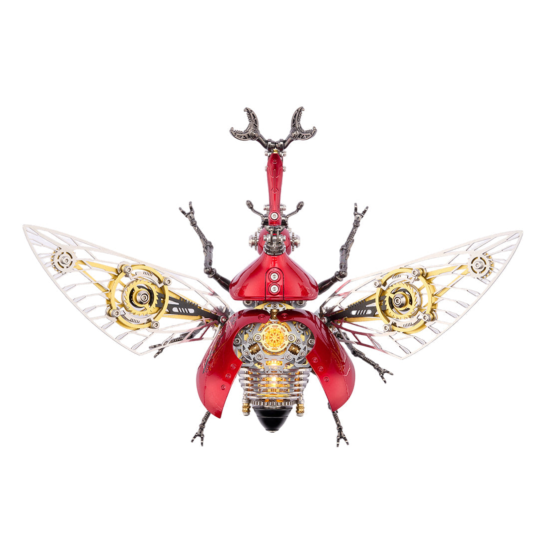 Mechanical Beetle Steampunk DIY Metal Insect Model Kit