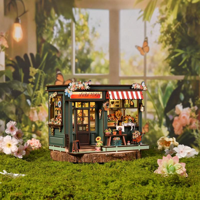 Wildflower Cottage DIY Miniature House