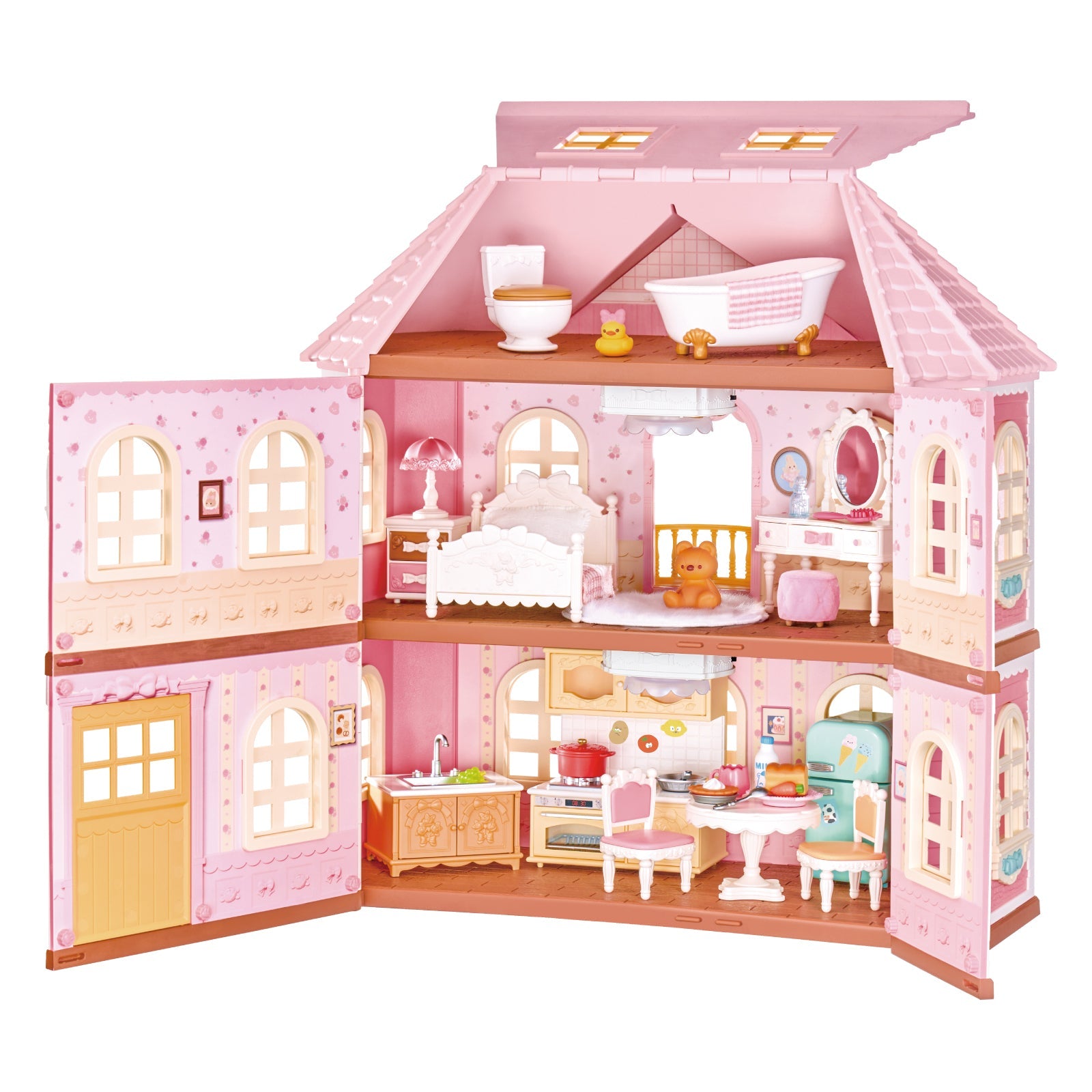 Fairy Rose Cottage DIY Dollhouse Kit