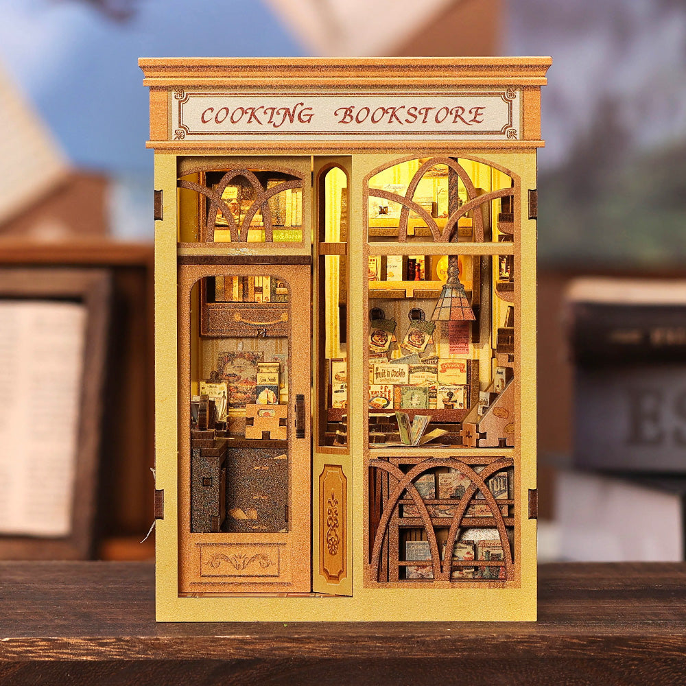 Cooking Bookstore DIY Book Nook