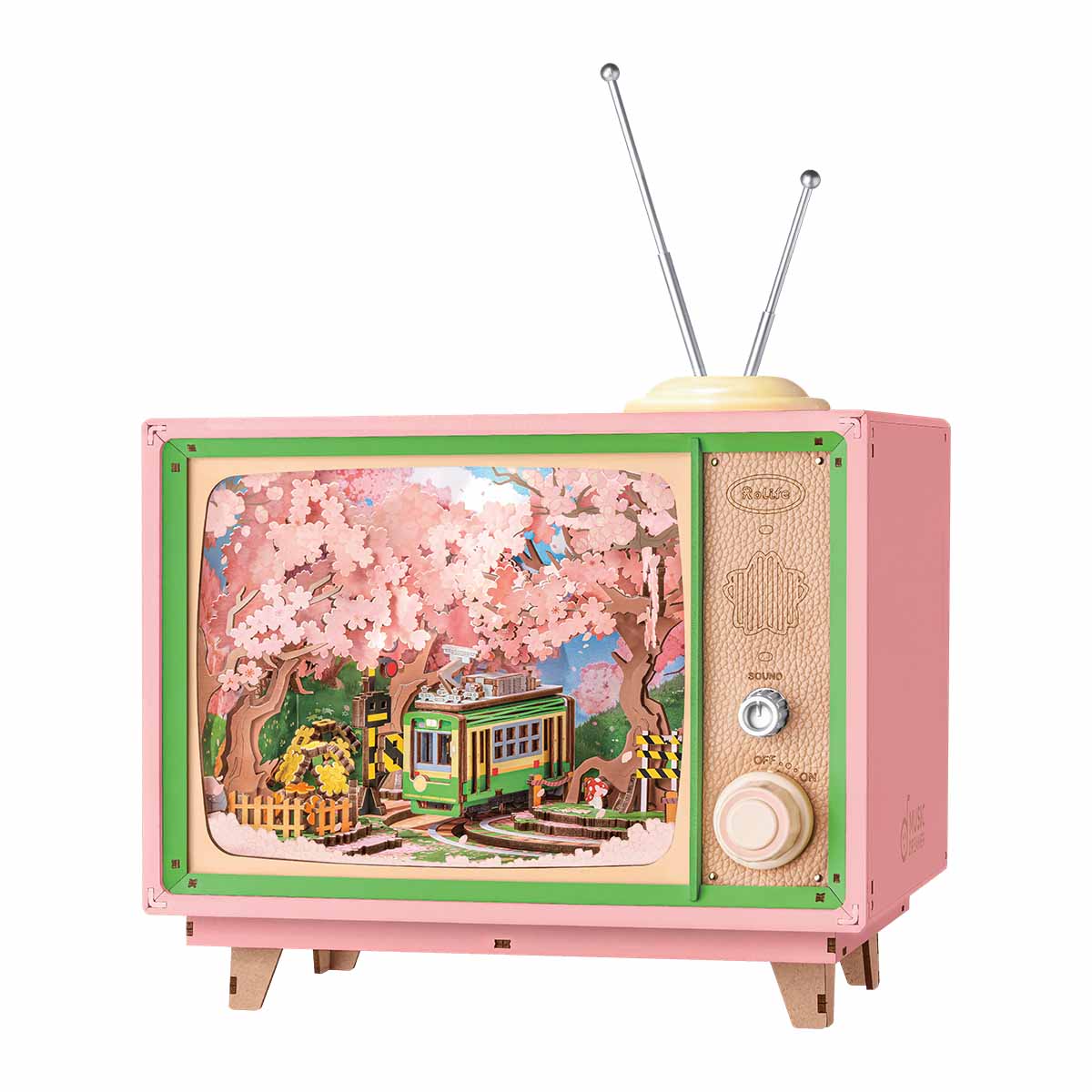 Sakura Dreamy Tour Music Box 3D Wooden Puzzle