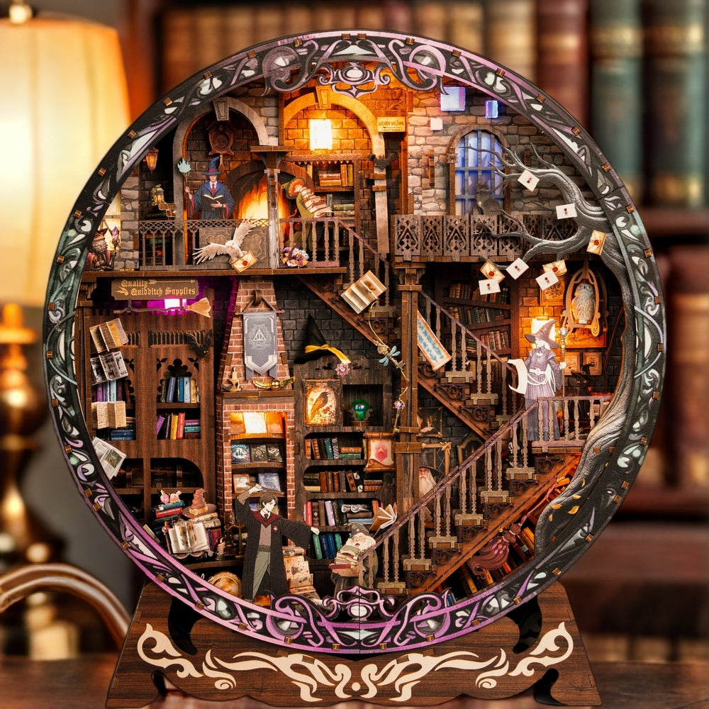 Magic Library 3D Wooden Puzzle