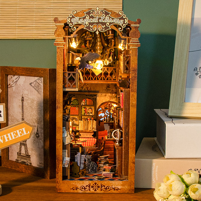 Magic Library DIY Book Nook