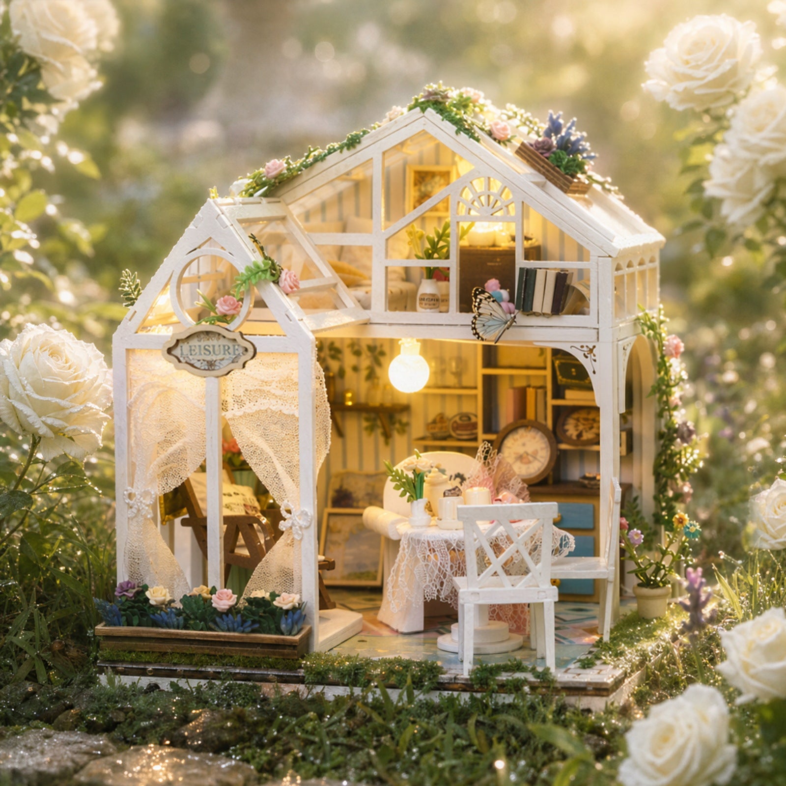 Floral Retreat DIY Miniature House