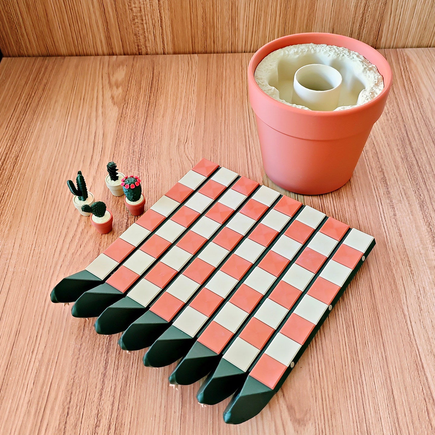 Cactus Chess Simulator 3D Printed Model