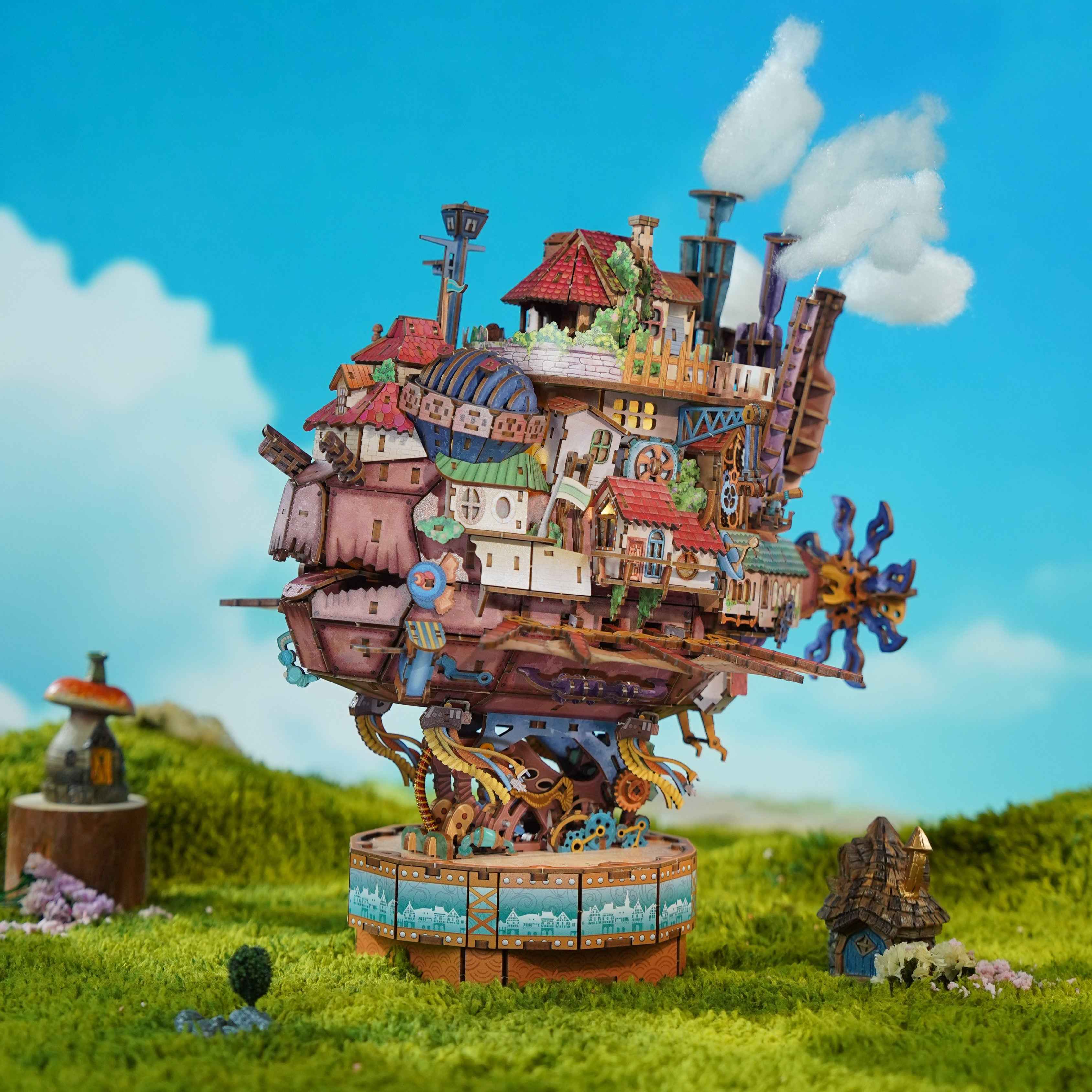 Walking Castle 3D Puzzle Puzzle