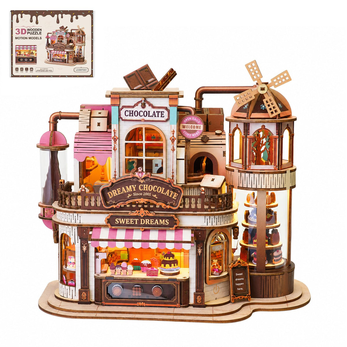 Chocolate Workshop 3D Model Kit
