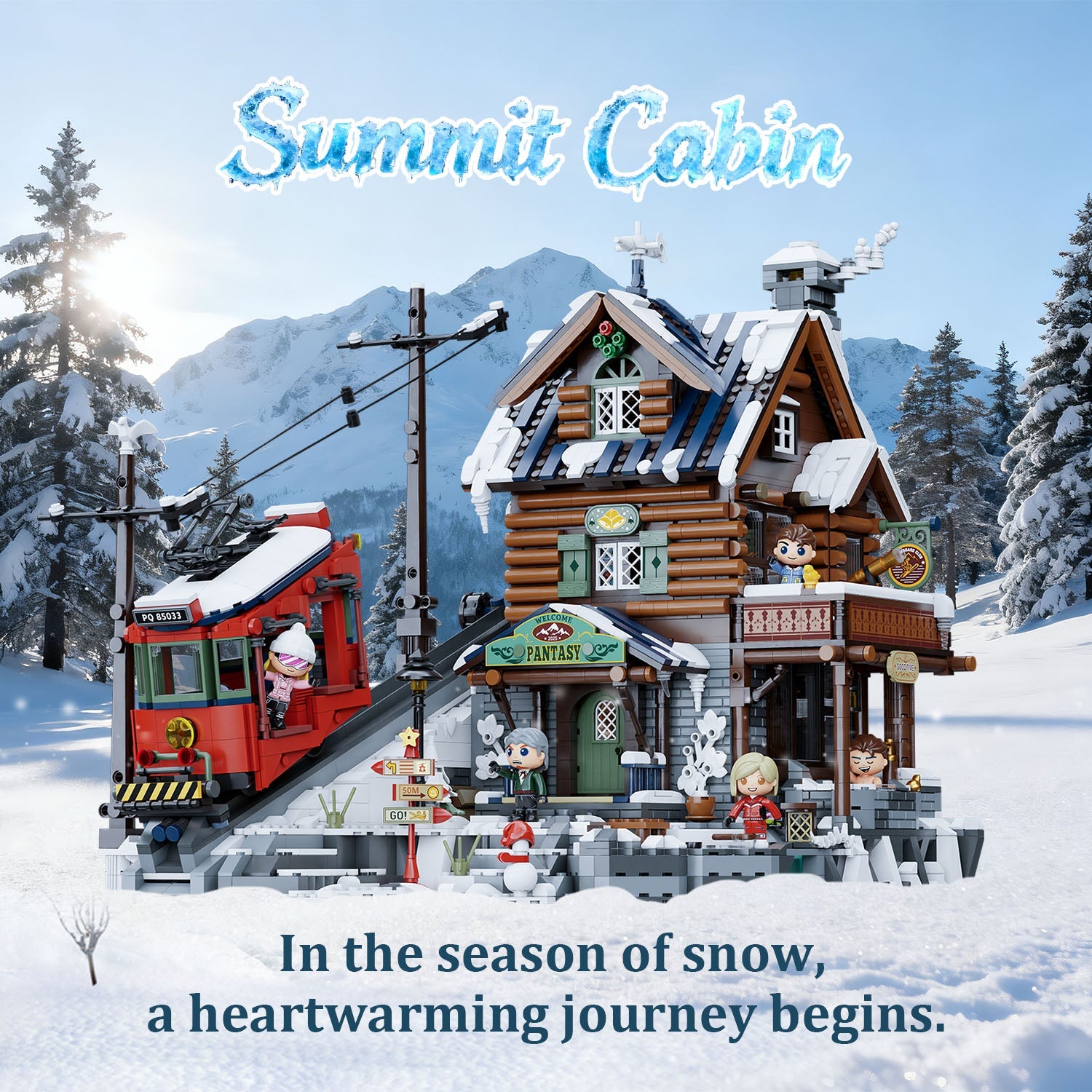Summit Cabin Building Bricks