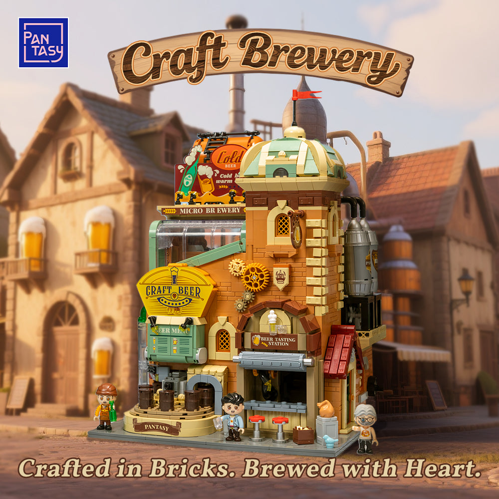 Craft Brewery Building Bricks