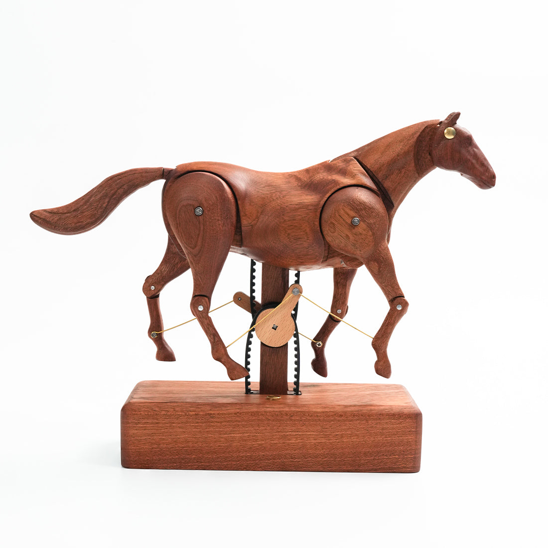 Mechanical Automaton Handcrafted Dynamic Horse Model