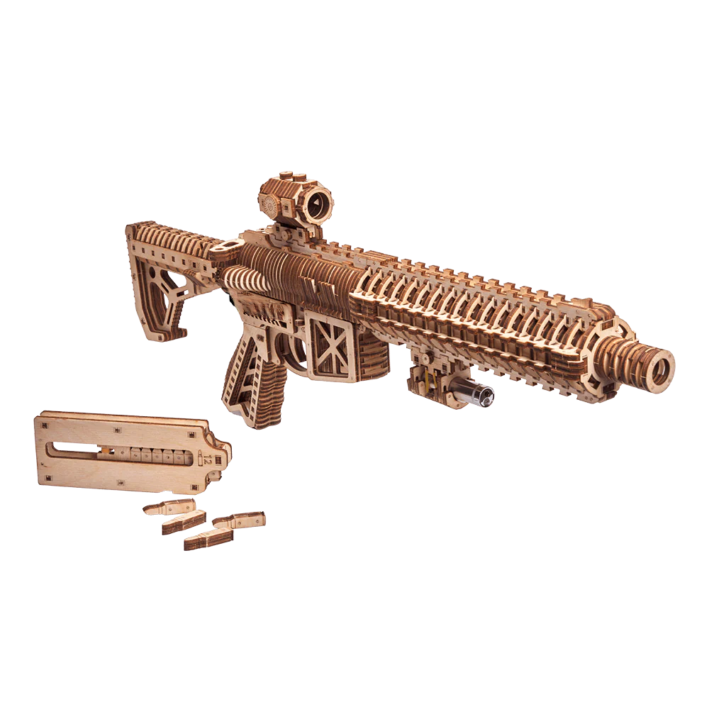 Assault Gun 3D Wooden Puzzle