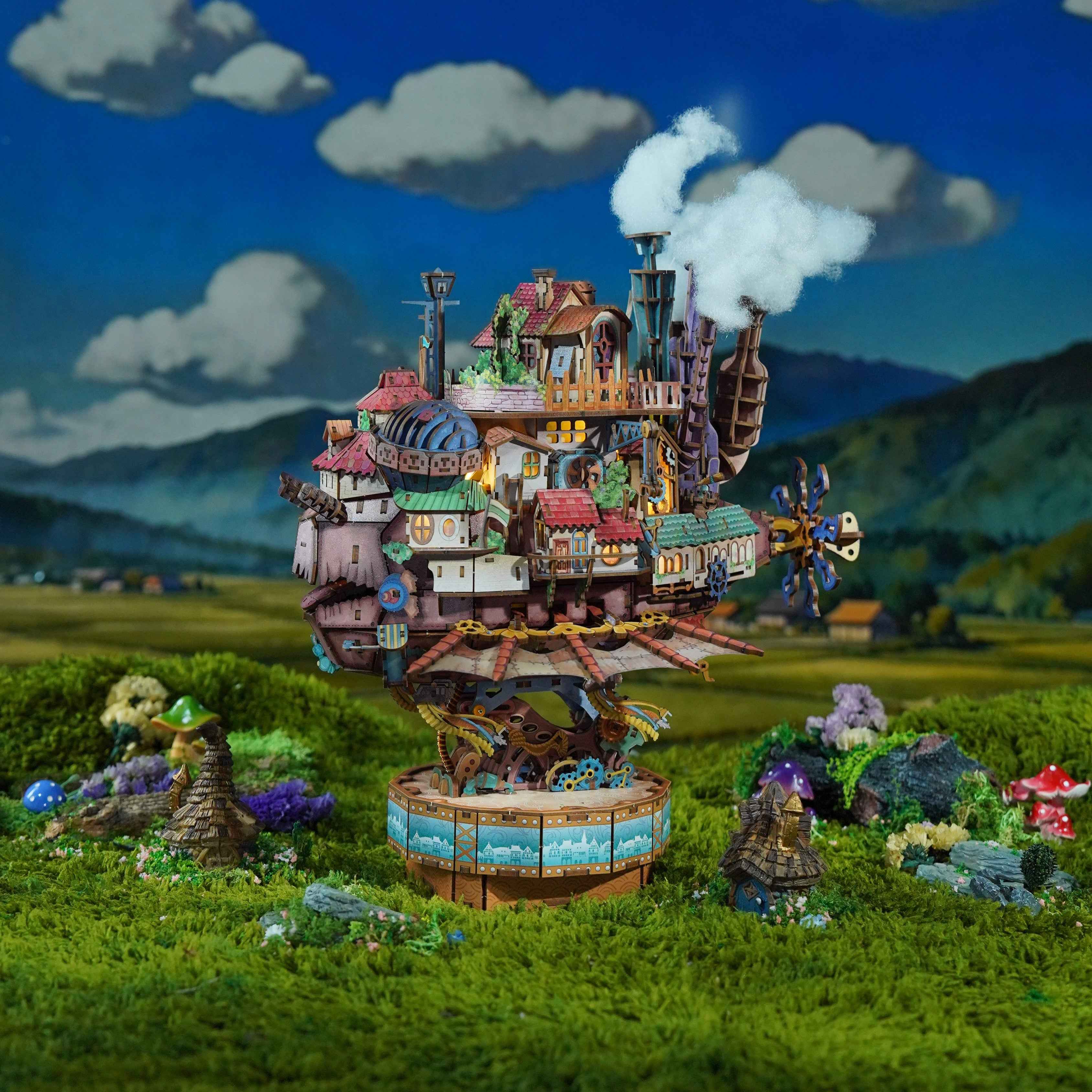 Walking Castle 3D Puzzle Puzzle