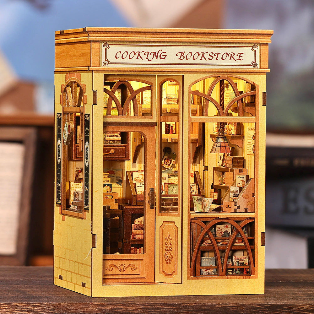 Cooking Bookstore DIY Book Nook