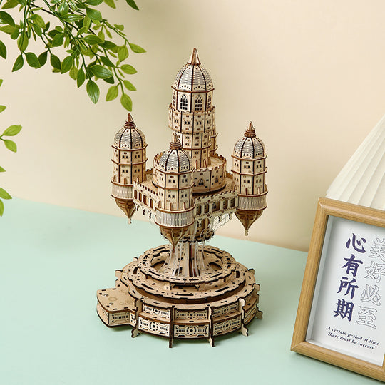Sky City Spinning Octave Wooden Puzzle