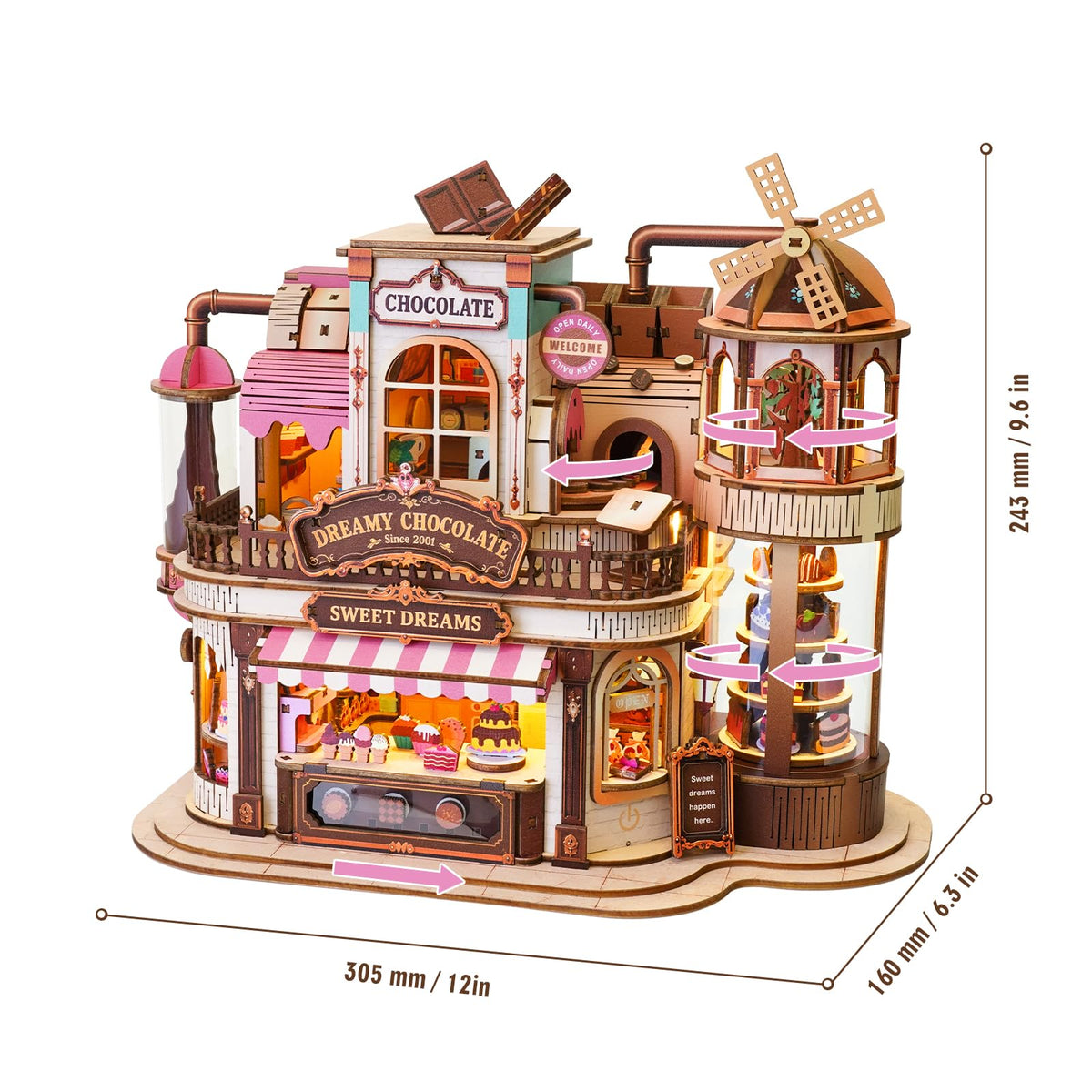 Chocolate Workshop 3D Model Kit