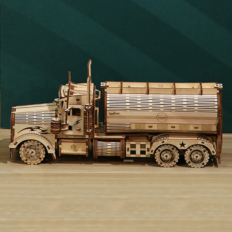 Tanker Truck 3D Wooden Puzzle