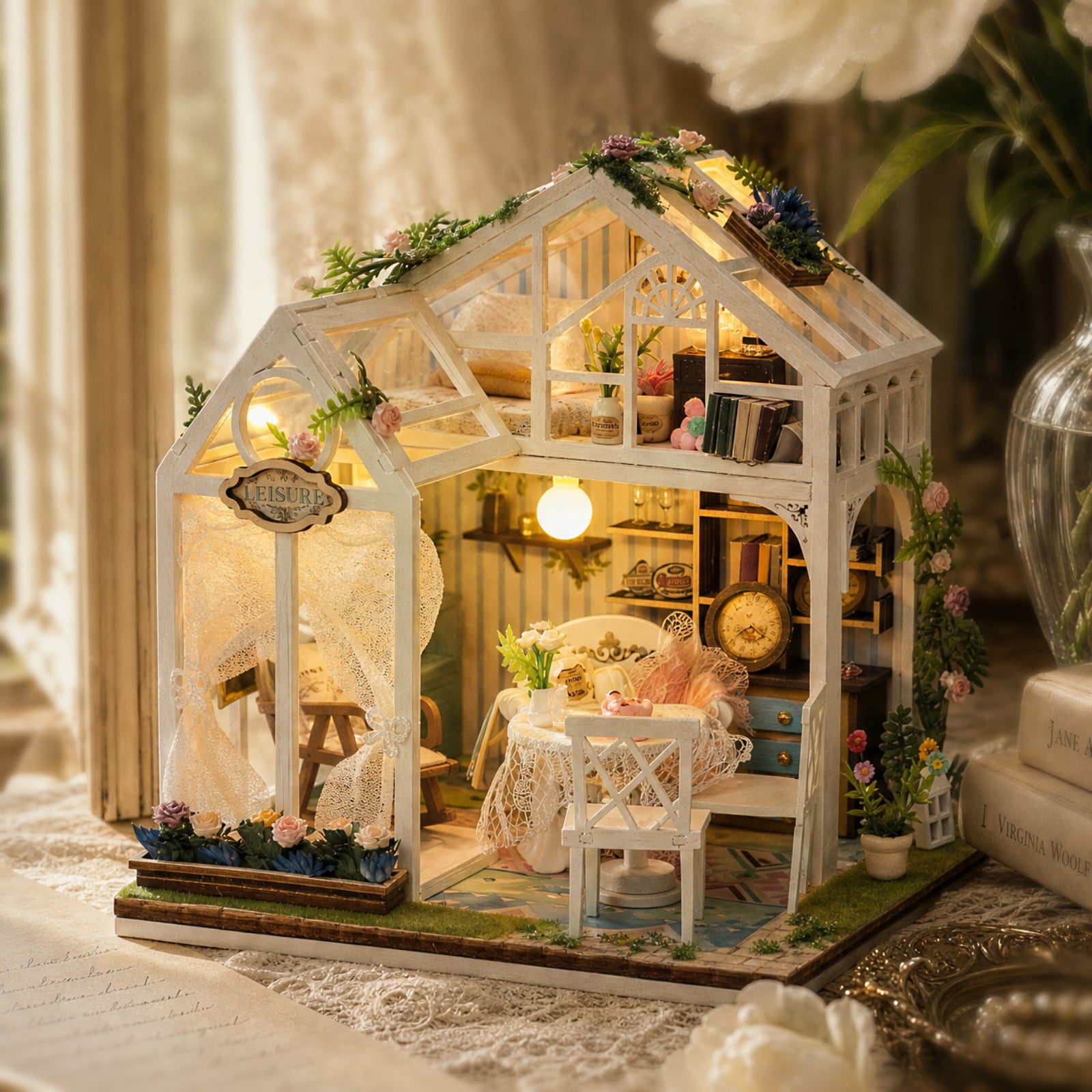 Floral Retreat DIY Miniature House