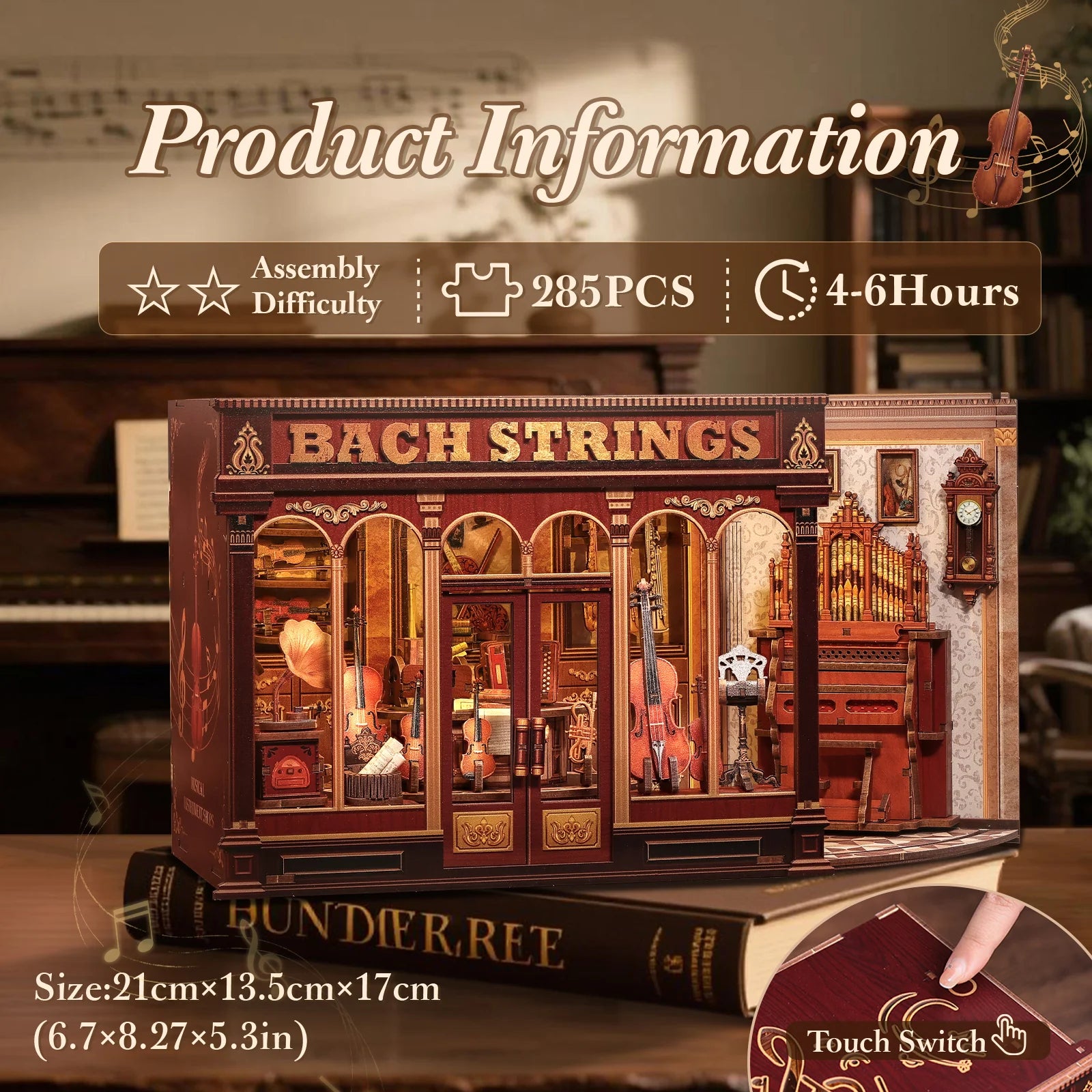 Bach Strings DIY Miniature House