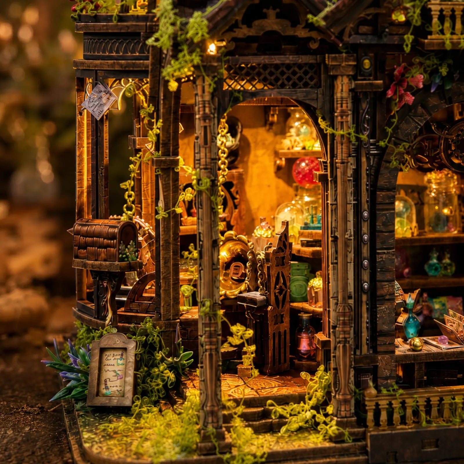 Enchanted Crystal Shop DIY Miniature House