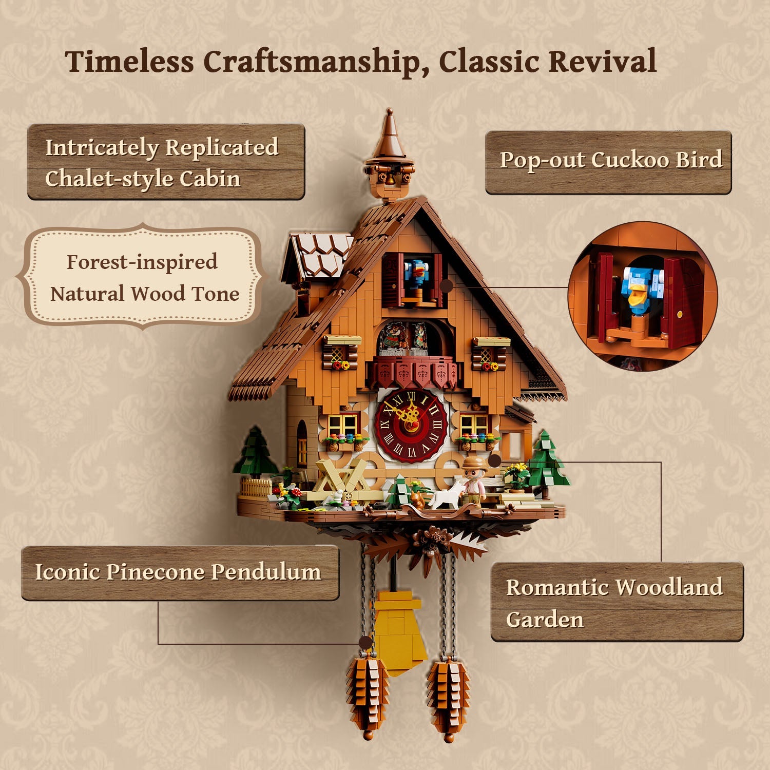 Cuckoo Clock Building Bricks