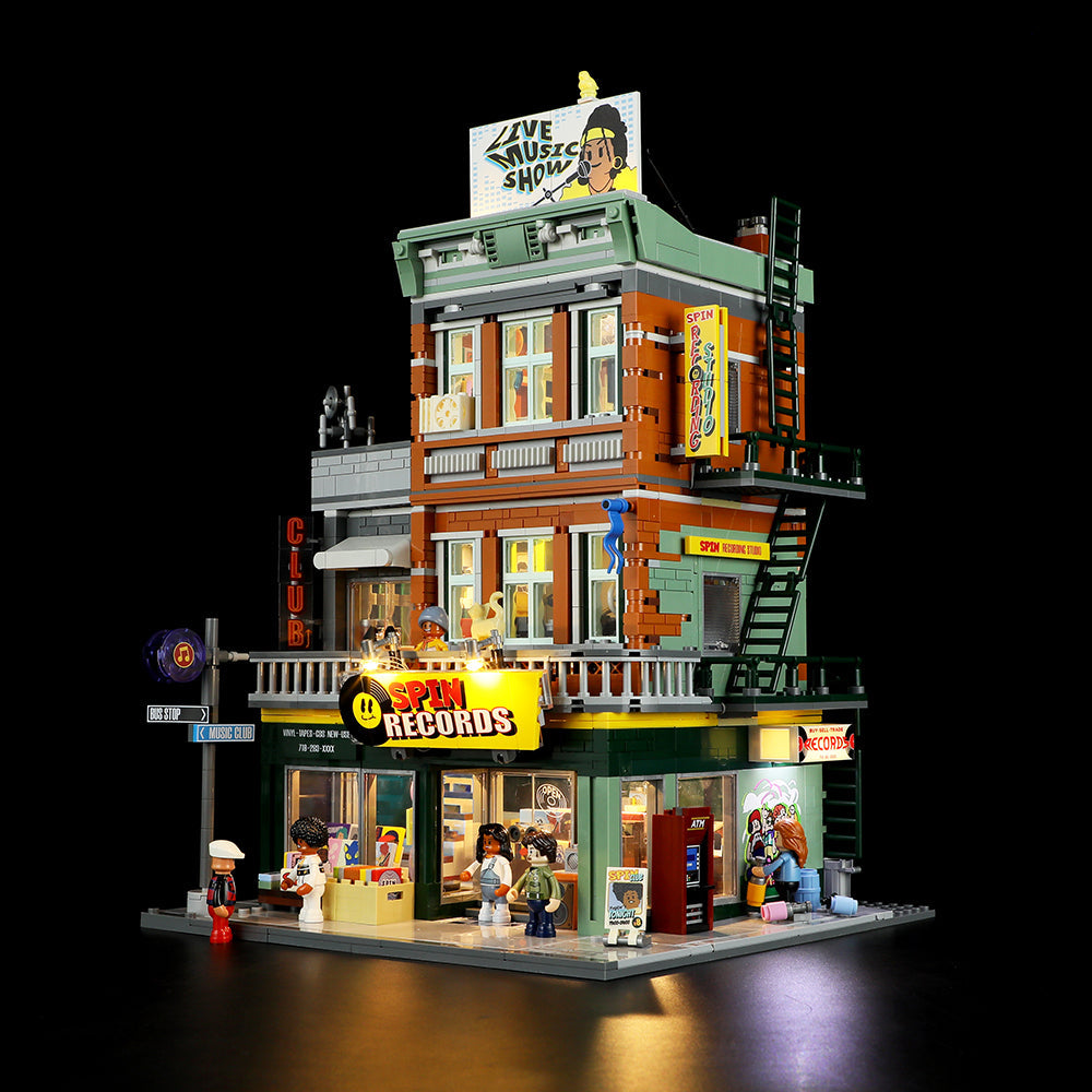 Record Store Building Bricks