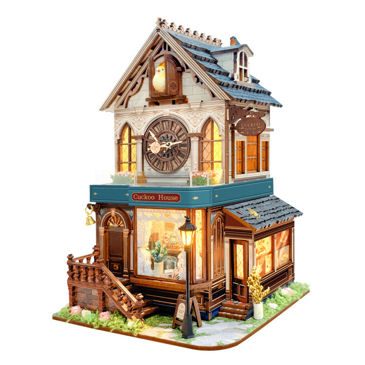 MAP HOUSE x DesignCOCO フィギュア Cuckoo House 3D Wooden Puzzle – surplusfun