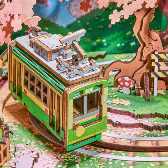 Sakura Dreamy Tour Music Box 3D Wooden Puzzle