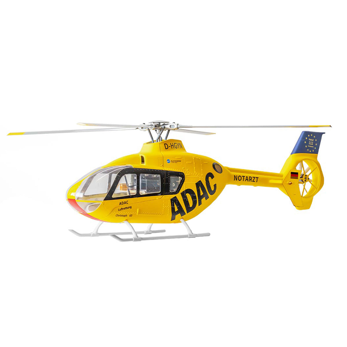 EC135 470 Class RC Helicopter ADAC 6CH 2.4G with ACE Flight Controller & GPS