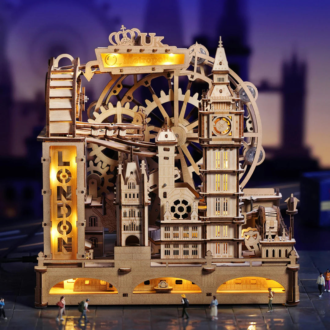 London Marble Run Wooden 3D Puzzle