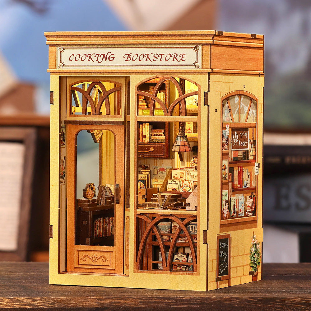 Cooking Bookstore DIY Book Nook