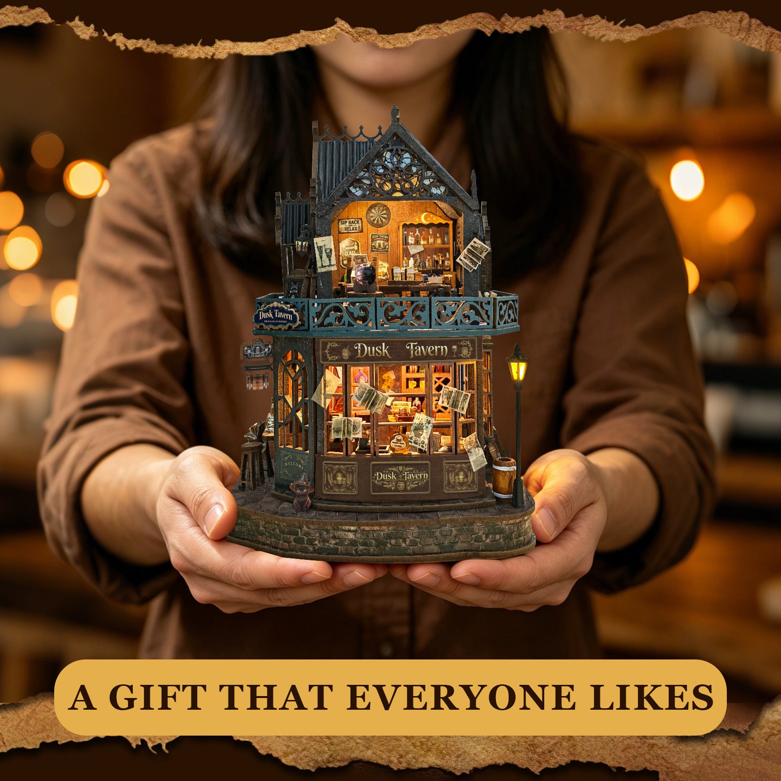 Twilight Tavern 3D Wooden Puzzle