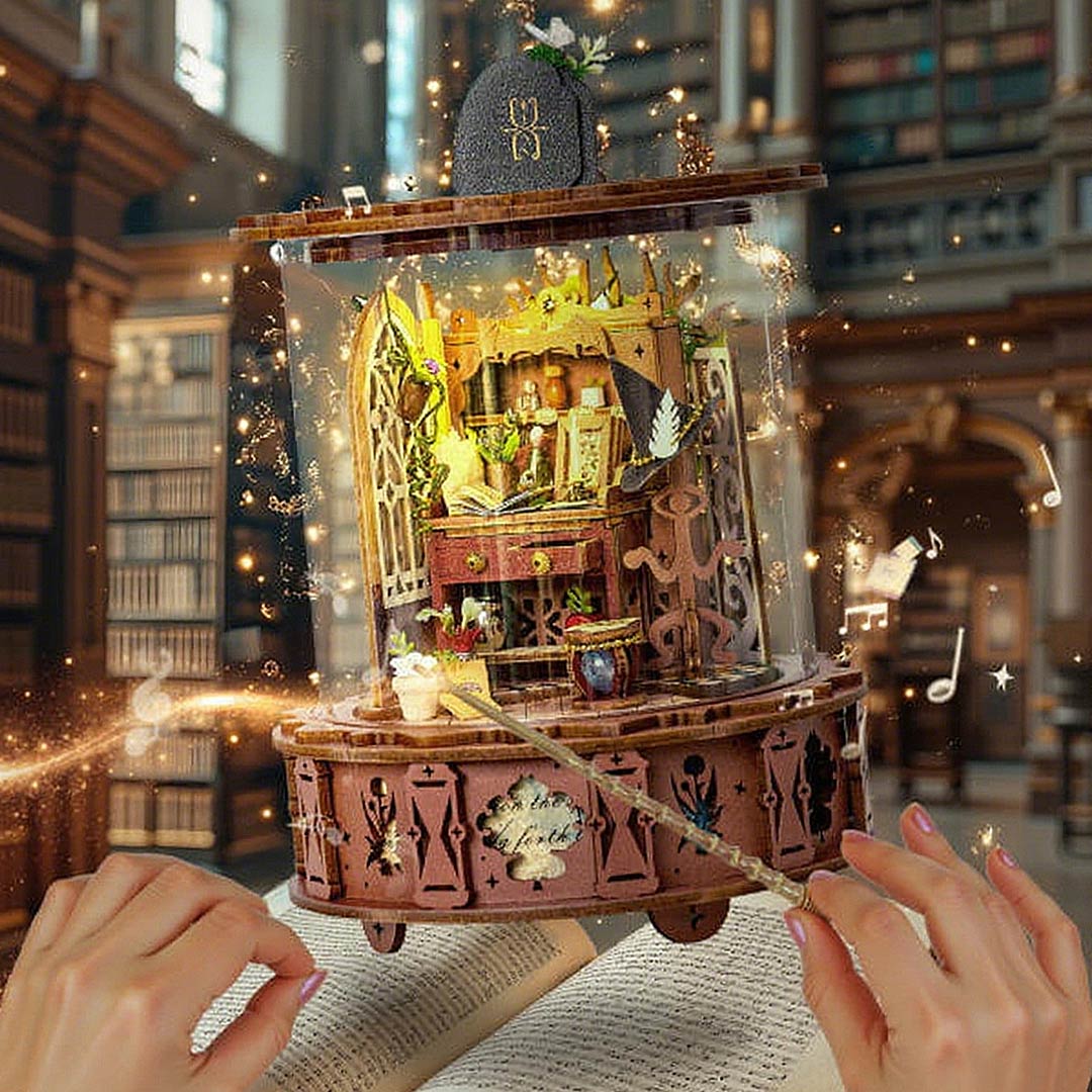 Magic DIY Wooden Music Box