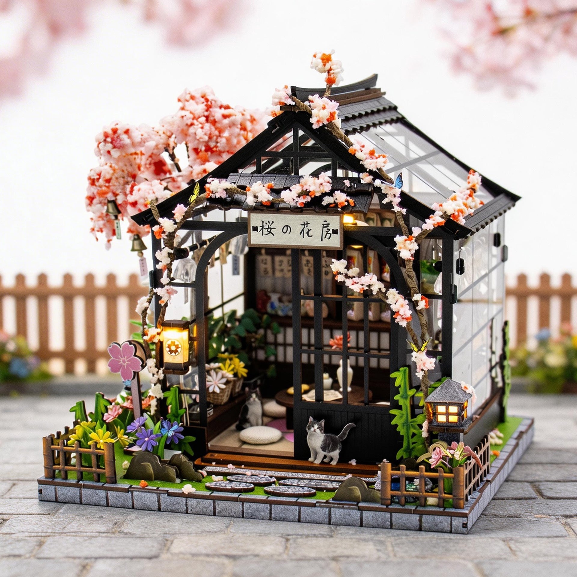 Spring Sakura Greenhouse