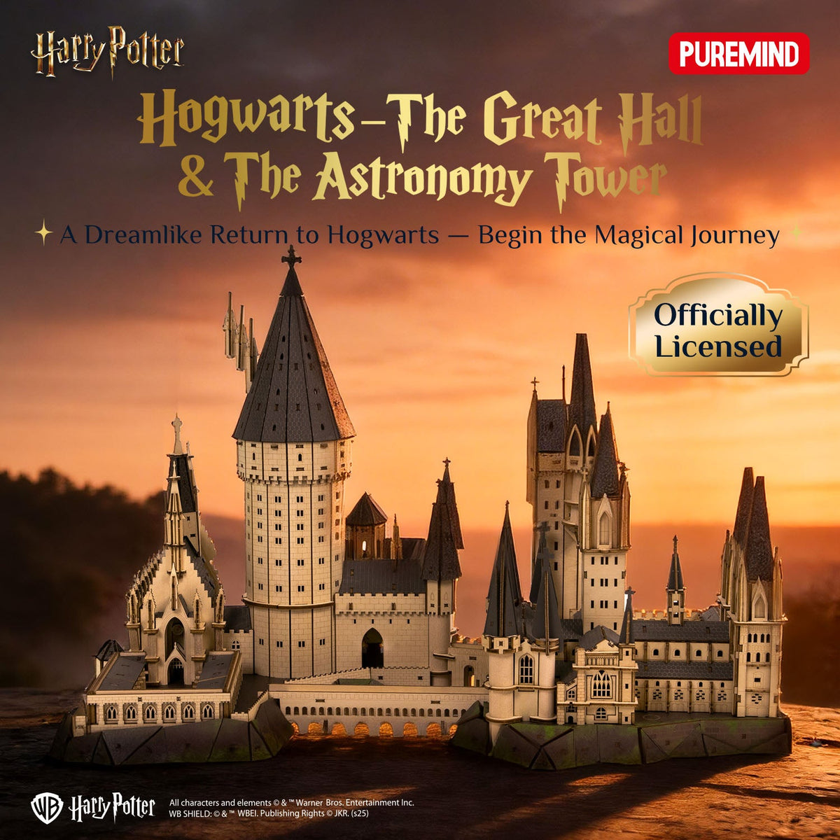Great Hall 3D Wooden Puzzle