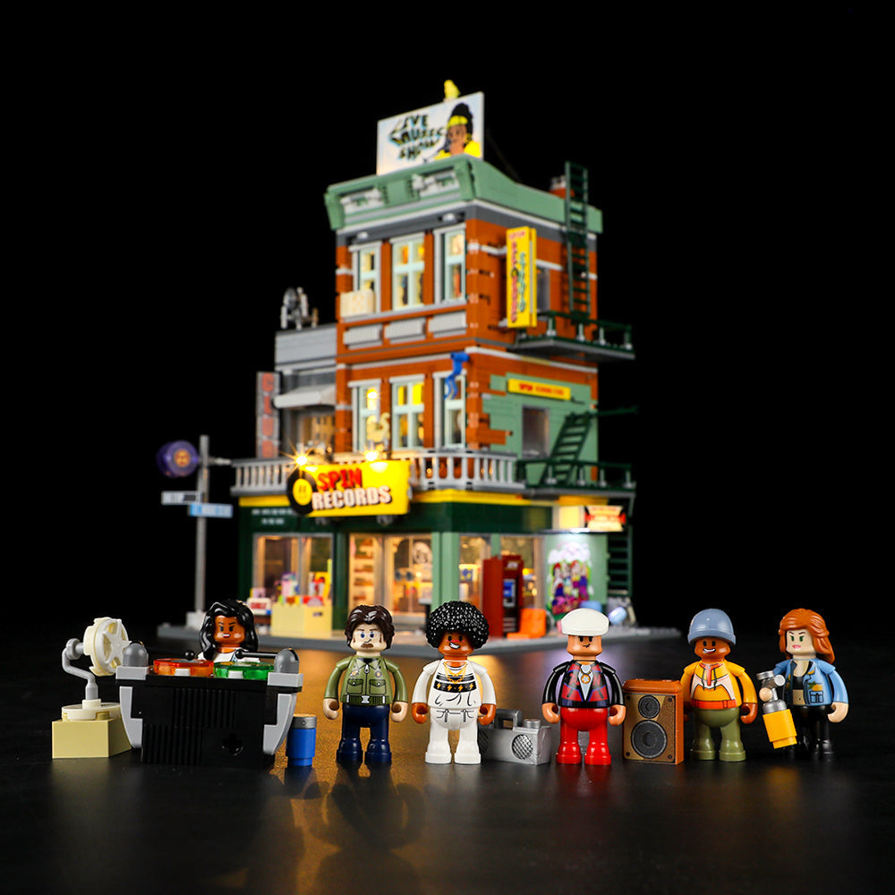 Record Store Building Bricks