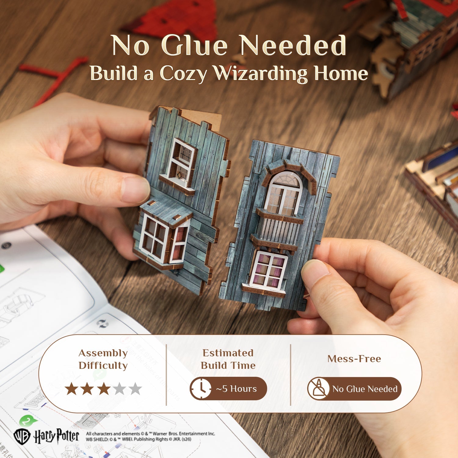 The Burrow 1622 3D Wooden Puzzle