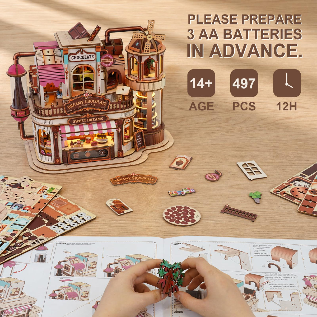 Chocolate Workshop 3D Model Kit