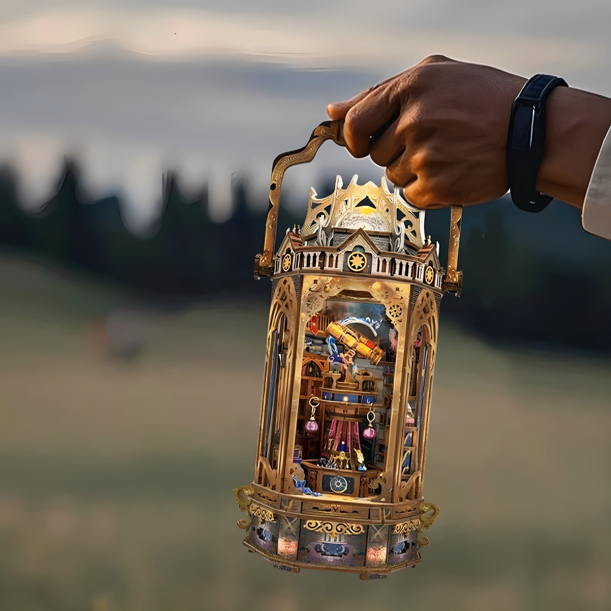 Star Dome 3D Wooden Puzzle