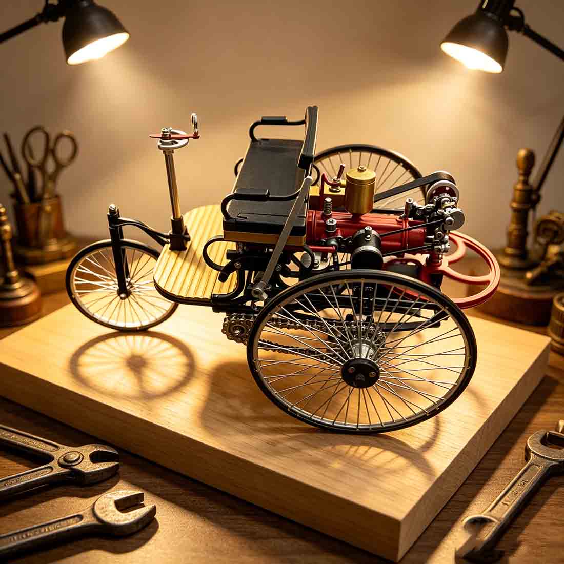 World's 1st Car Build Your Own Automobile Model Building Kits 430pcs