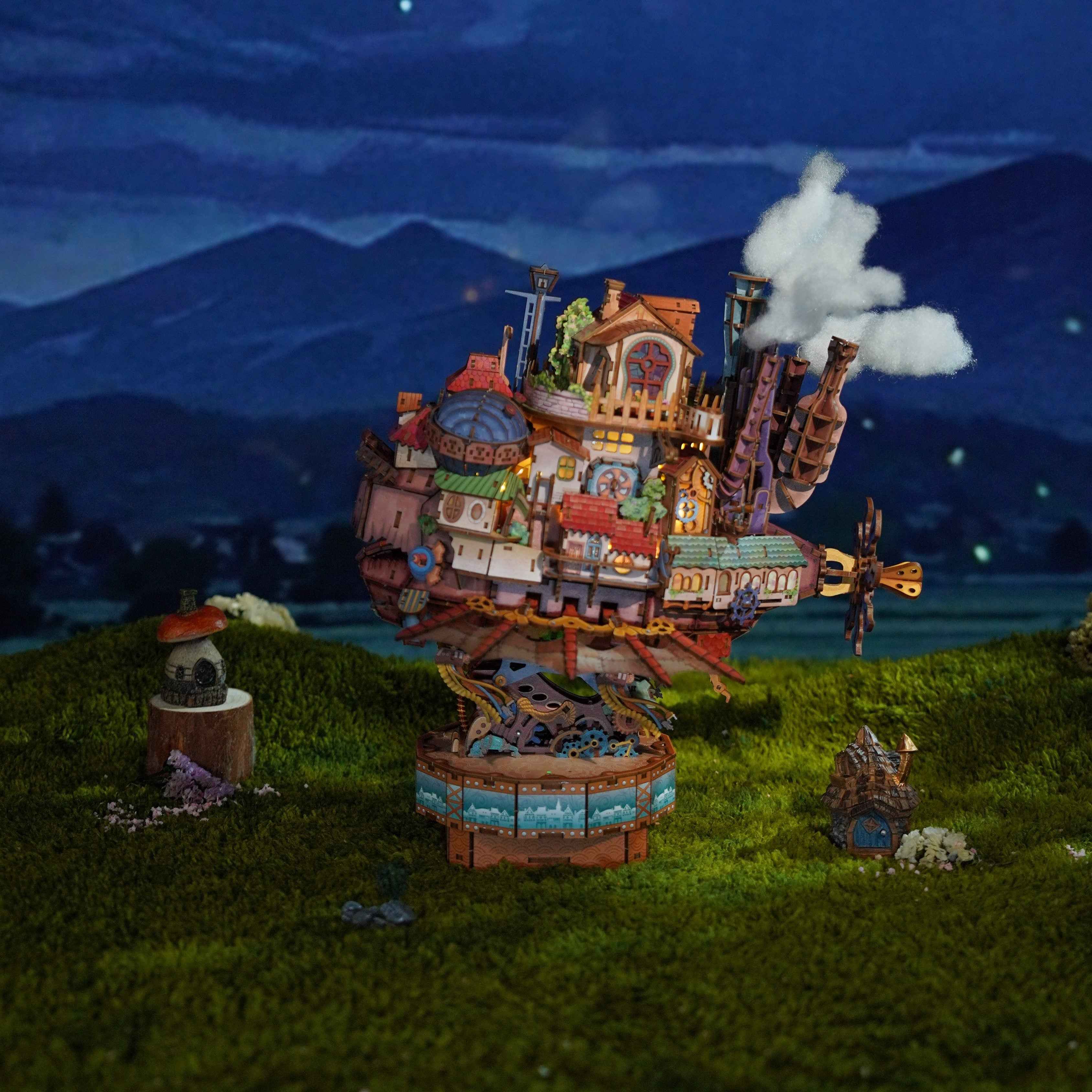 Walking Castle 3D Puzzle Puzzle
