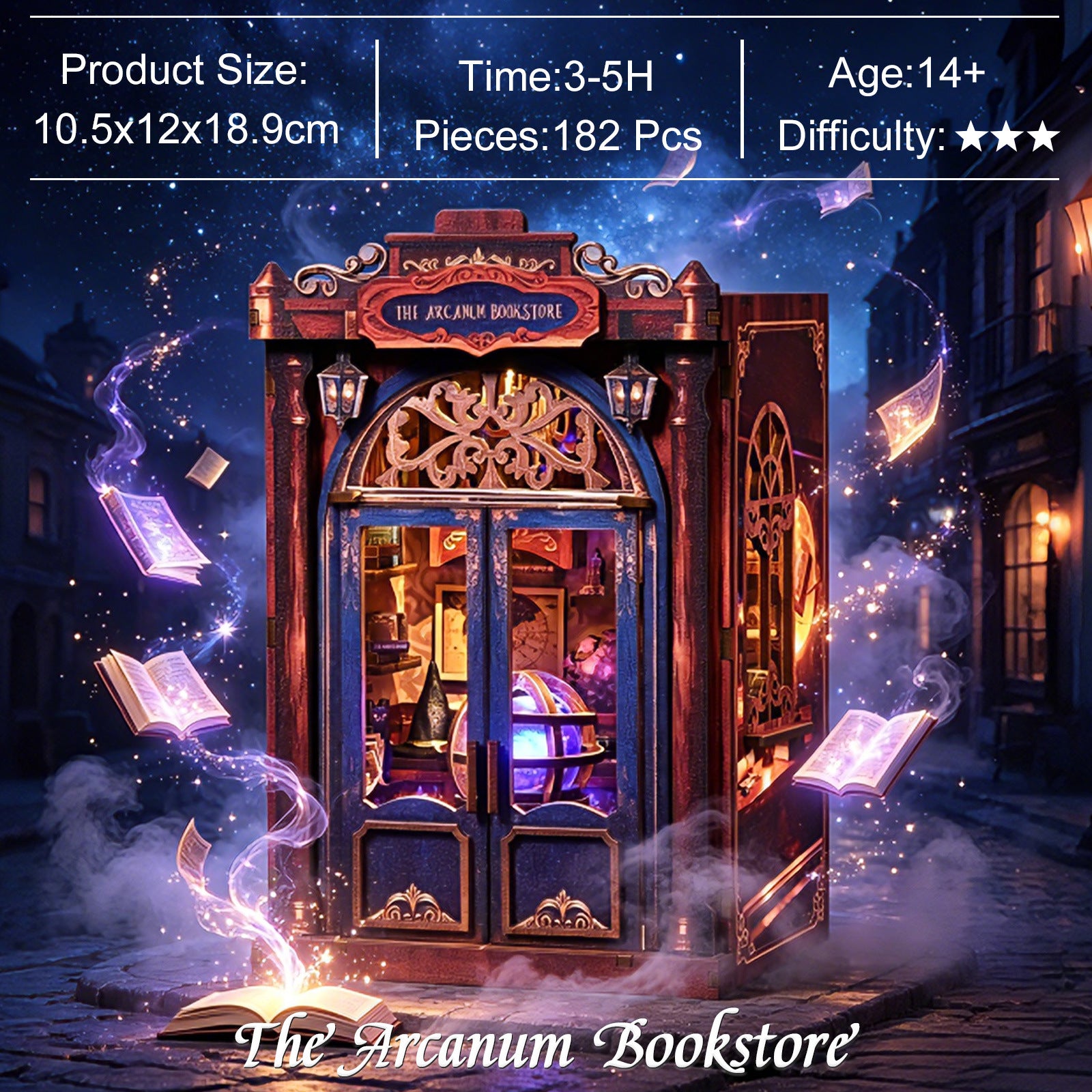 Arcanum Bookstore DIY Book Nook