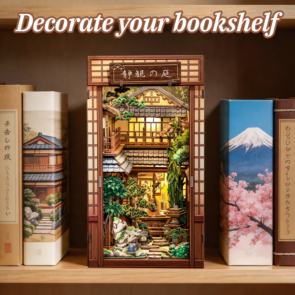Serene Courtyard DIY Book Nook