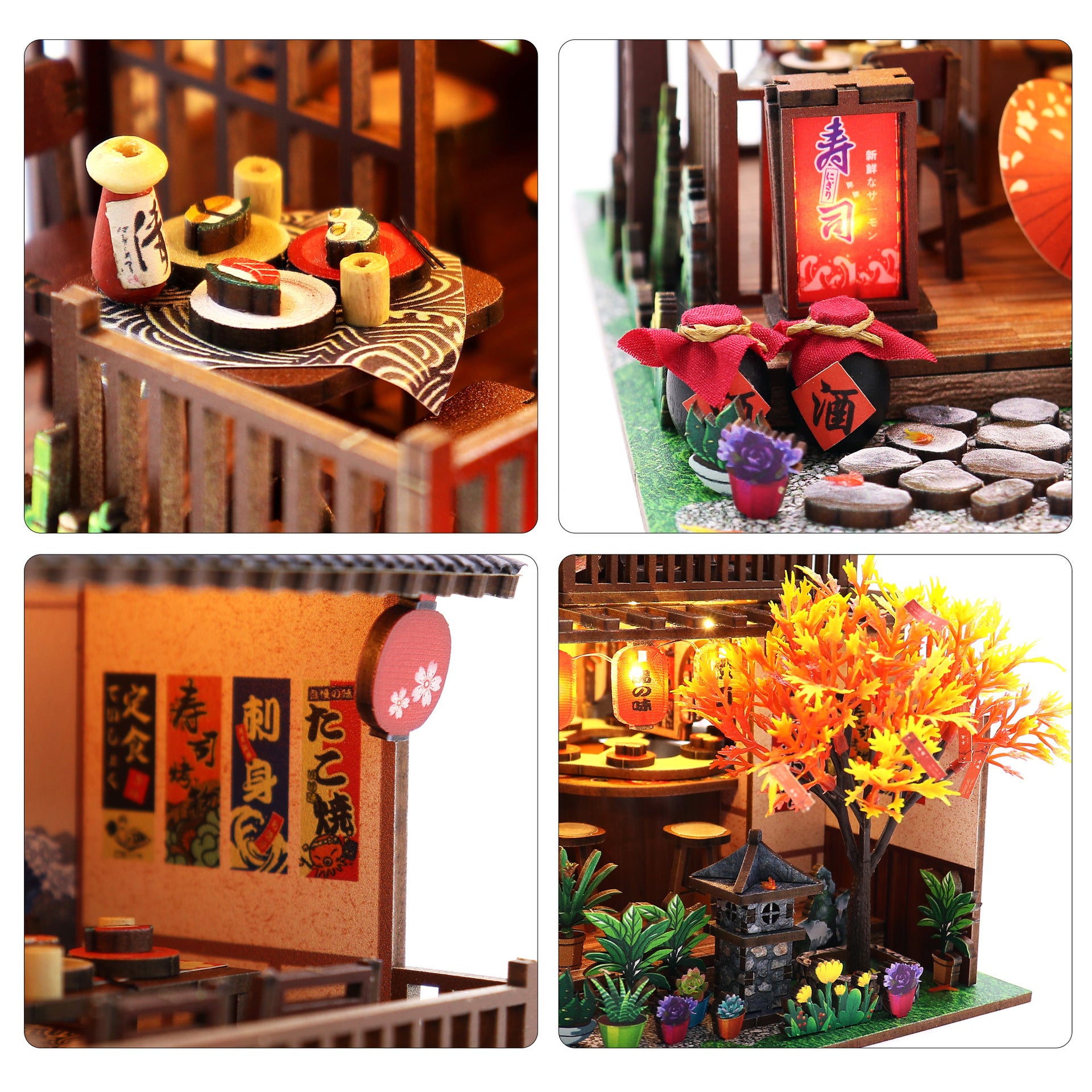Wawei Sushi DIY Miniature House