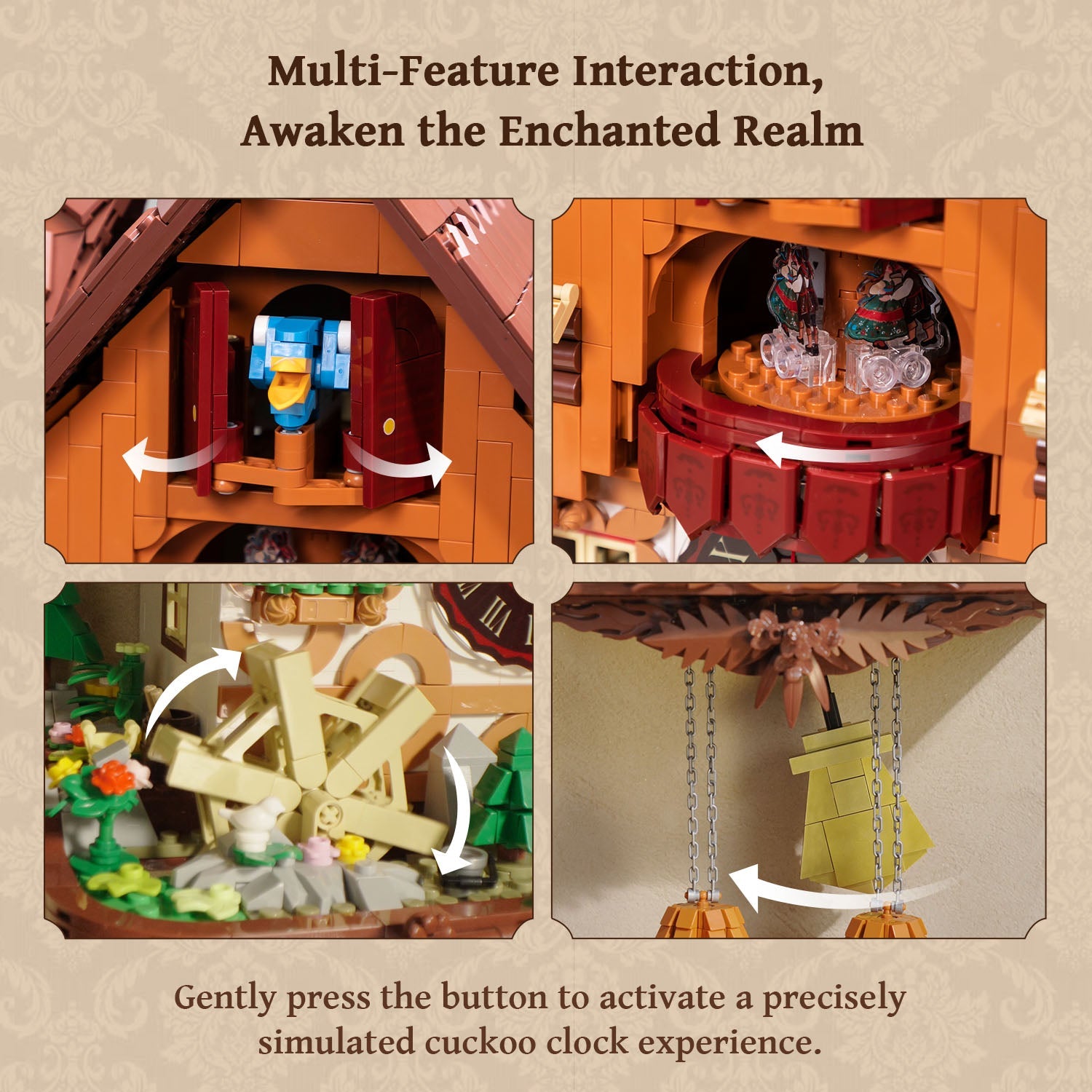 Cuckoo Clock Building Bricks