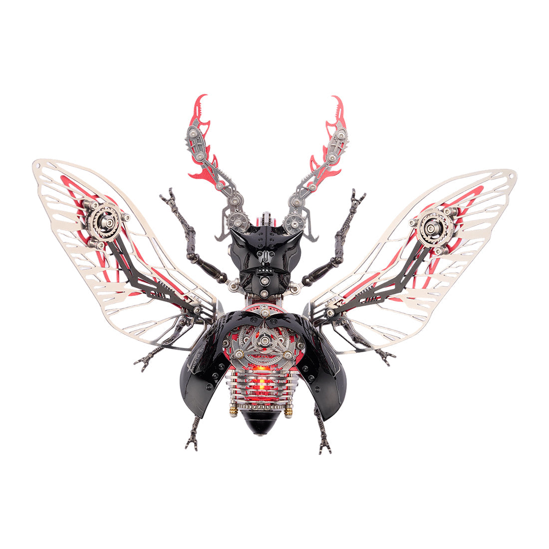 Mechanical Beetle Steampunk DIY Metal Insect Model Kit