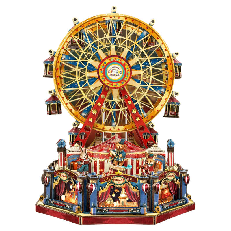 Century Ferris Wheel 3D Wooden Puzzle