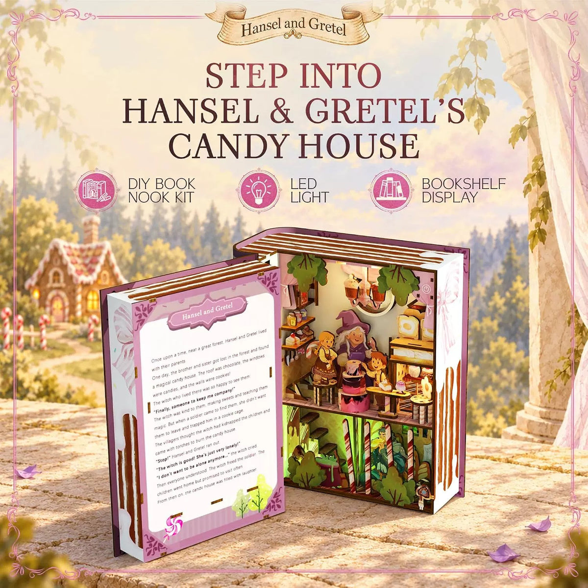 Hansel and Gretel DIY Book Nook
