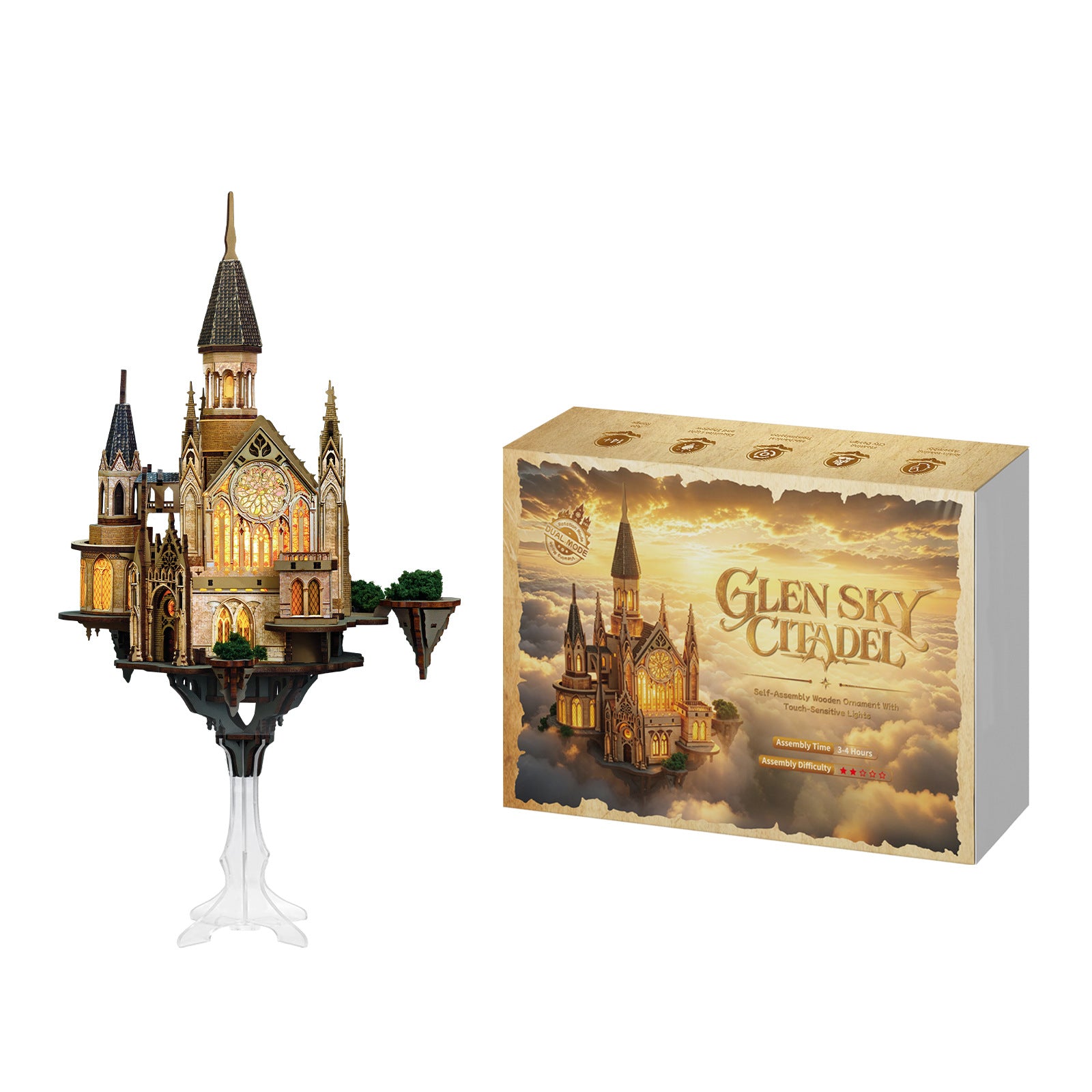 Floating City 3D Wooden Puzzle
